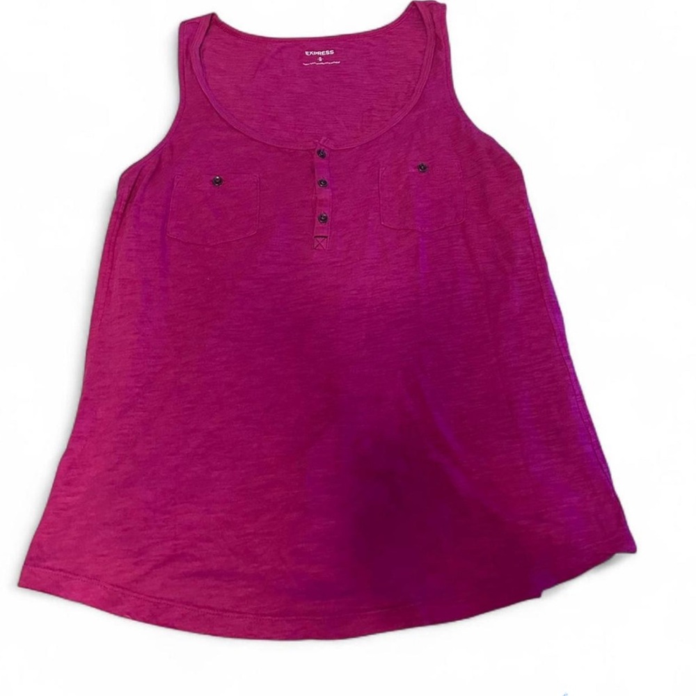 Vintage Express Fuchsia Cami tank top